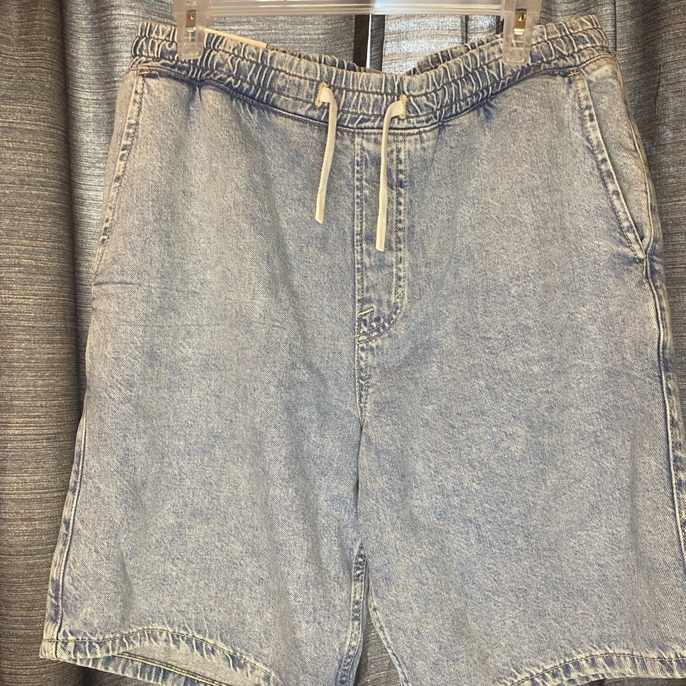 H&M Blue Jean Shorts with Relaxed Fit
